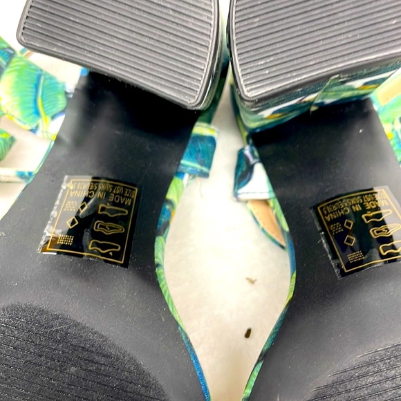 Qupid new strap around the ankle block heels ladies sz 7.5 - Picture 8 of 8